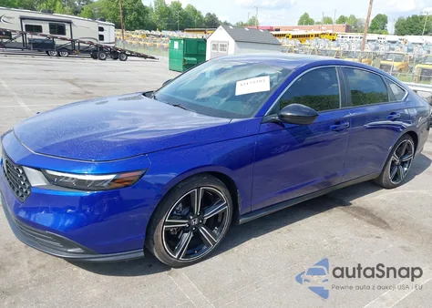 2023 Honda Accord Hybrid Sport z USA, uszkodzony, nr VIN 1HGCY2F59PA000556